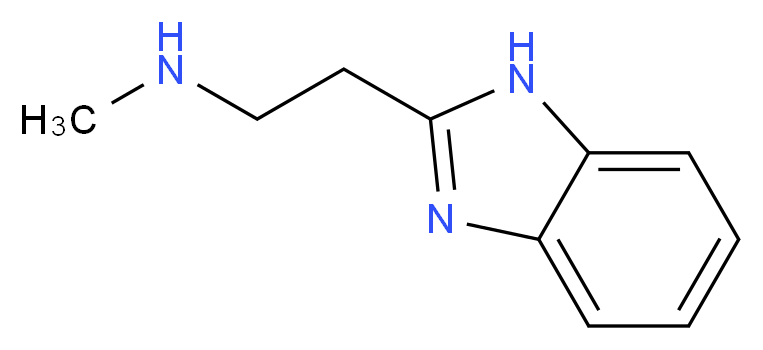 2-(1H-benzimidazol-2-yl)-N-methylethanamine_Molecular_structure_CAS_99206-38-9)