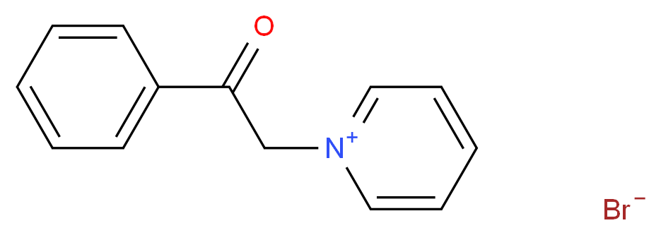 1-phenyl-2-pyridinium-1-ylethan-1-one bromide_Molecular_structure_CAS_)