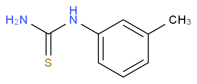 1-(3-Methylphenyl)-2-thiourea_Molecular_structure_CAS_621-40-9)
