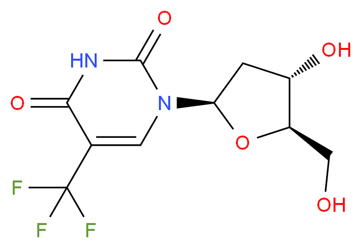 Trifluorothymidine_Molecular_structure_CAS_70-00-8)