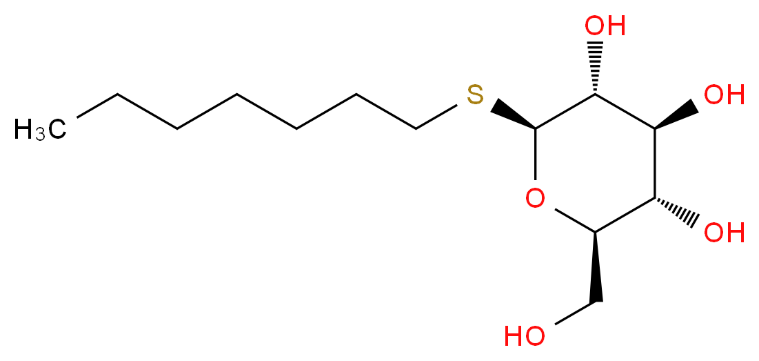 n-HEPTYL &beta;-D-THIOGLUCOSIDE_Molecular_structure_CAS_85618-20-8)