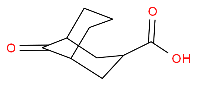 9-Oxo-bicyclo[3.3.1]nonane-3-carboxylic acid_Molecular_structure_CAS_)