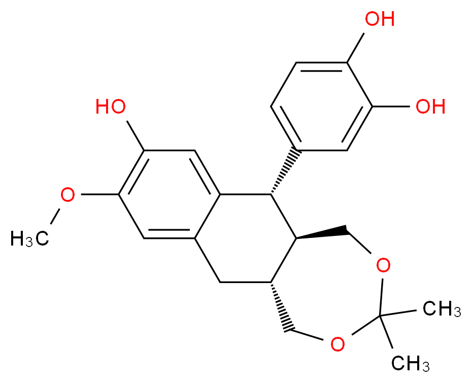 Isotaxiresinol 9,9'-acetonide_Molecular_structure_CAS_252333-72-5)