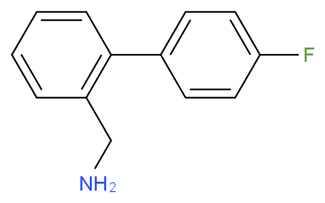 (4'-Fluoro[1,1'-biphenyl]-2-yl)methanamine_Molecular_structure_CAS_)