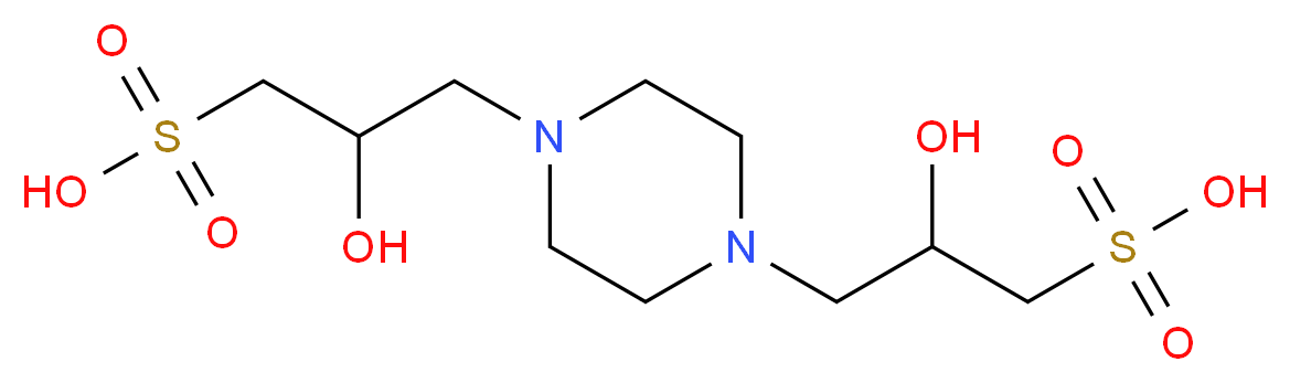 3,3'-(1,4-Piperazinediyl)bis(2-hydroxy-1-propanesulfonic acid)_Molecular_structure_CAS_68189-43-5)