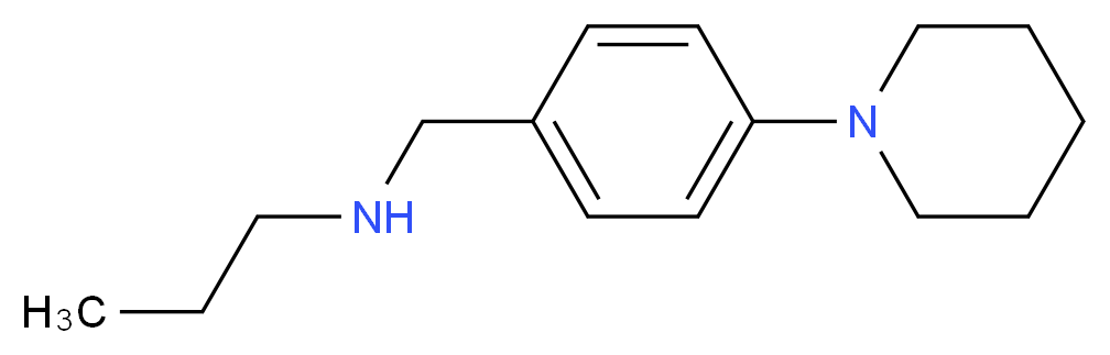 N-Propyl-N-(4-piperidin-1-yl)benzylamine 97%_Molecular_structure_CAS_)