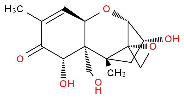 Deoxynivalenol solution_Molecular_structure_CAS_51481-10-8)
