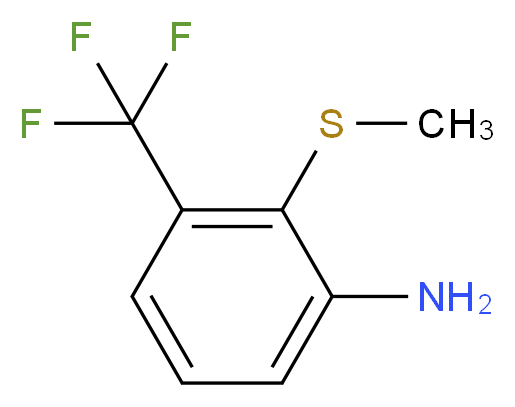 3-Amino-2-(methylthio)benzotrifluoride_Molecular_structure_CAS_)