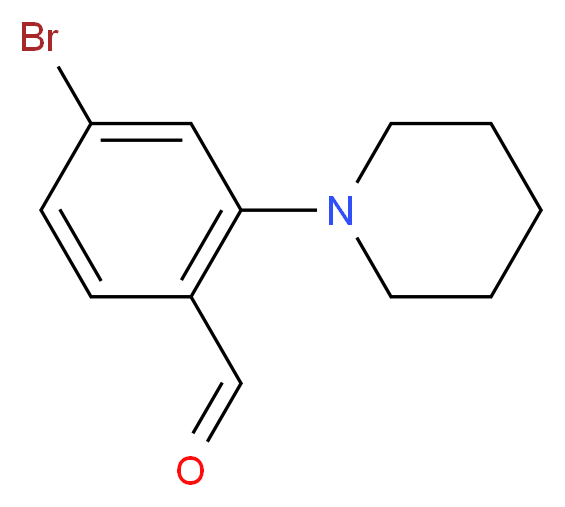 4-Bromo-2-piperidinobenzenecarbaldehyde_Molecular_structure_CAS_)