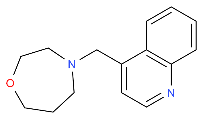 4-(1,4-oxazepan-4-ylmethyl)quinoline_Molecular_structure_CAS_)