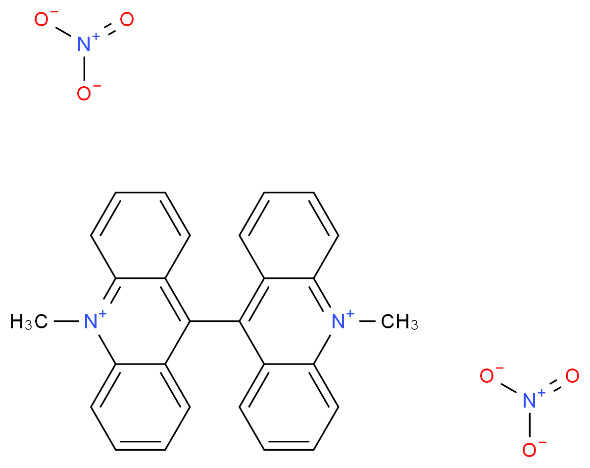 bis-N-METHYLACRIDINIUM NITRATE_Molecular_structure_CAS_2315-97-1)
