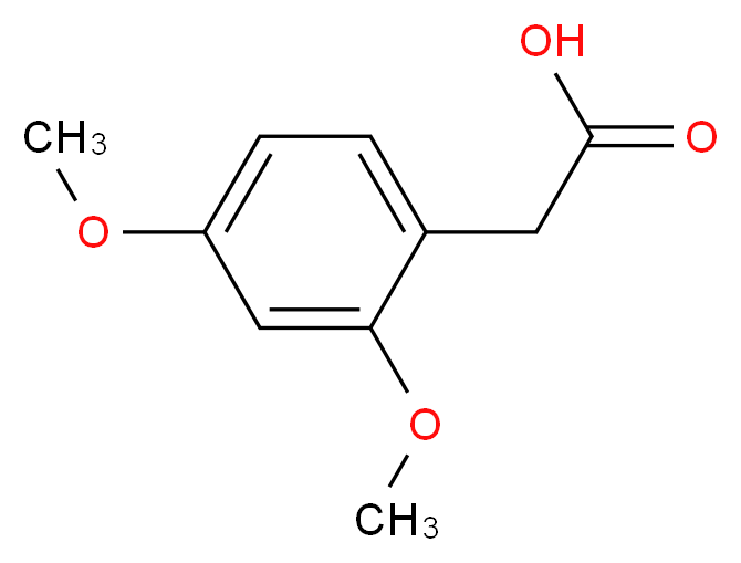2,4-Dimethoxyphenylacetic acid, tech_Molecular_structure_CAS_6496-89-5)