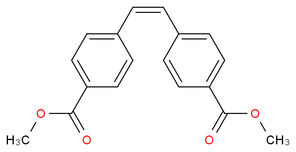 Dimethyl cis-stilbene-4,4'-dicarboxylate_Molecular_structure_CAS_143130-82-9)