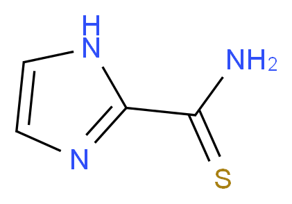 1H-IMIDAZOLE-2-CARBOTHIOIC ACID AMIDE_Molecular_structure_CAS_438554-23-5)