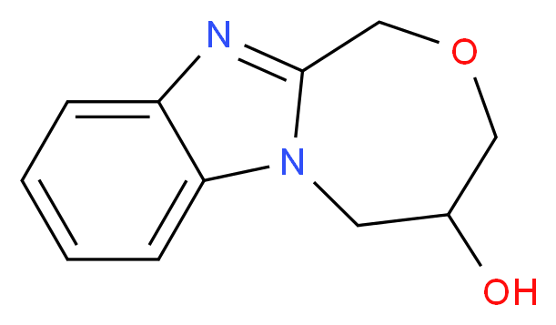 11-oxa-1,8-diazatricyclo[7.5.0.0^{2,7}]tetradeca-2(7),3,5,8-tetraen-13-ol_Molecular_structure_CAS_)