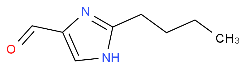 2-BUTYL-1H-IMIDAZOLE-5-CARBALDEHYDE_Molecular_structure_CAS_)