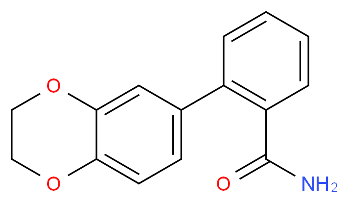 2-(2,3-dihydro-1,4-benzodioxin-6-yl)benzamide_Molecular_structure_CAS_)