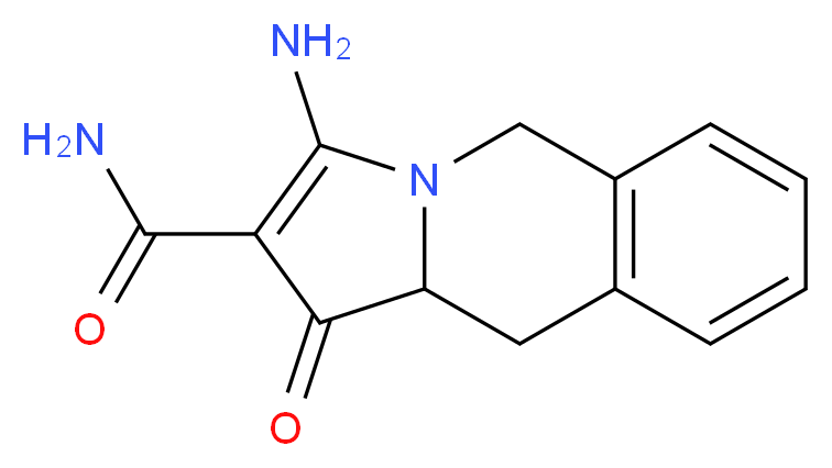 3-amino-1-oxo-1,5,10,10a-tetrahydropyrrolo[1,2-b]isoquinoline-2-carboxamide_Molecular_structure_CAS_)