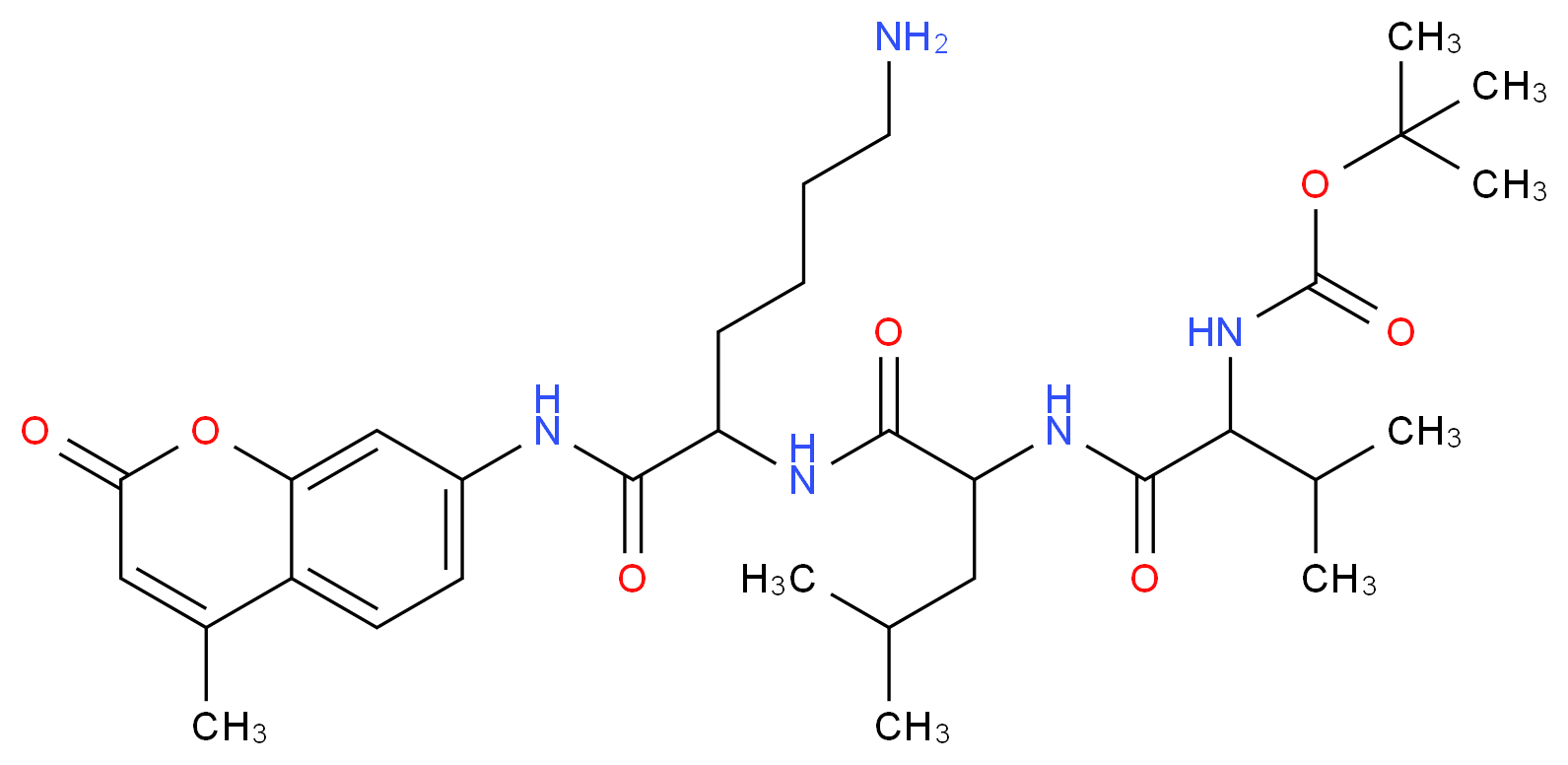 N-&alpha;-t-BOC-L-VAL-L-LEU-L-LYS-4-METHYLCOUMARYL-7-AMIDE_Molecular_structure_CAS_73554-84-4)
