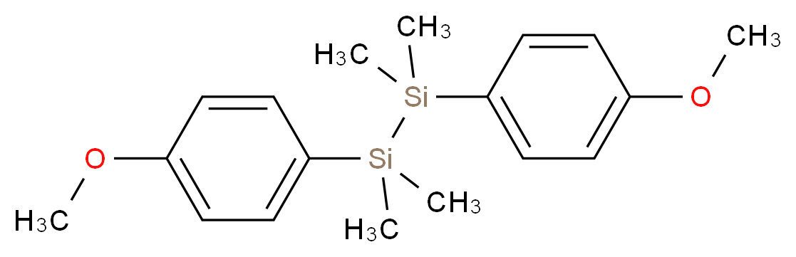 Bis(4-methoxyphenyl)-1,1,2,2-tetramethyldisilane_Molecular_structure_CAS_6009-50-3)