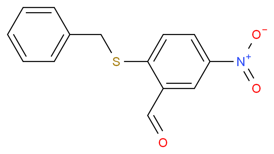 2-(Benzylsulfanyl)-5-nitrobenzenecarbaldehyde_Molecular_structure_CAS_175278-43-0)