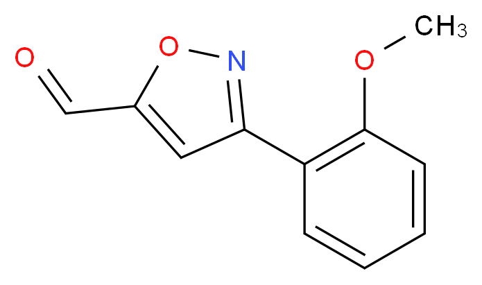 3-(2-METHOXY-PHENYL)-ISOXAZOLE-5-CARBALDEHYDE_Molecular_structure_CAS_808740-33-2)