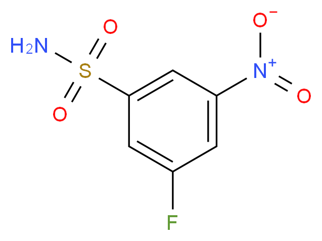 3-fluoro-5-nitrobenzene-1-sulfonamide_Molecular_structure_CAS_)