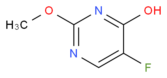 5-fluoro-2-methoxypyrimidin-4-ol_Molecular_structure_CAS_)