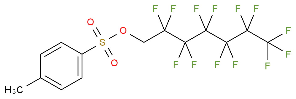 1H,1H-Perfluoroheptyl p-toluenesulfonate_Molecular_structure_CAS_216144-94-4)