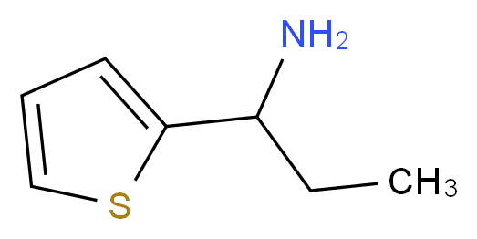 1-(2-thienyl)propan-1-amine_Molecular_structure_CAS_6315-55-5)