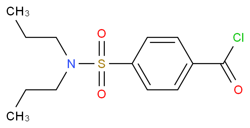 4-(Di-n-propylsulfamoyl)benzoyl chloride_Molecular_structure_CAS_29171-72-0)