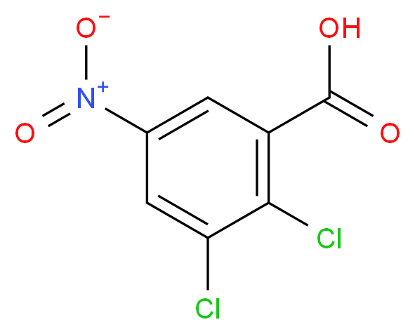 2,3-dichloro-5-nitrobenzoic acid_Molecular_structure_CAS_)