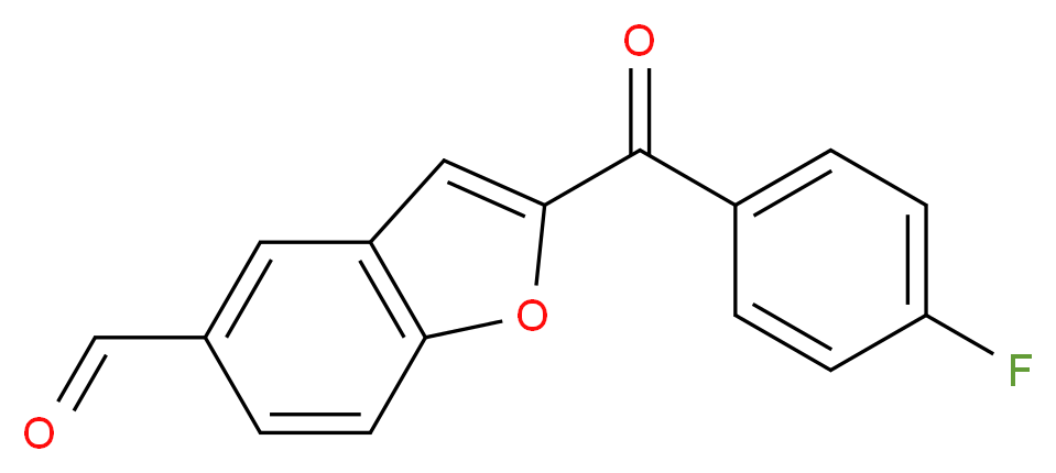 2-(4-fluorobenzoyl)-1-benzofuran-5-carboxaldehyde_Molecular_structure_CAS_)