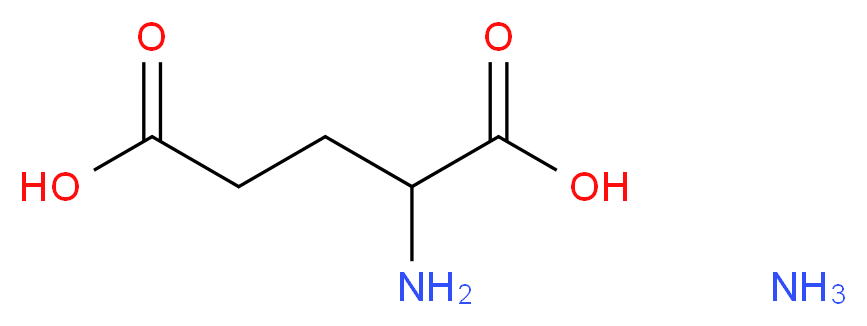 L-Glutamic acid ammonium salt_Molecular_structure_CAS_7558-63-6)