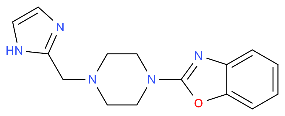 2-[4-(1H-imidazol-2-ylmethyl)piperazin-1-yl]-1,3-benzoxazole_Molecular_structure_CAS_)