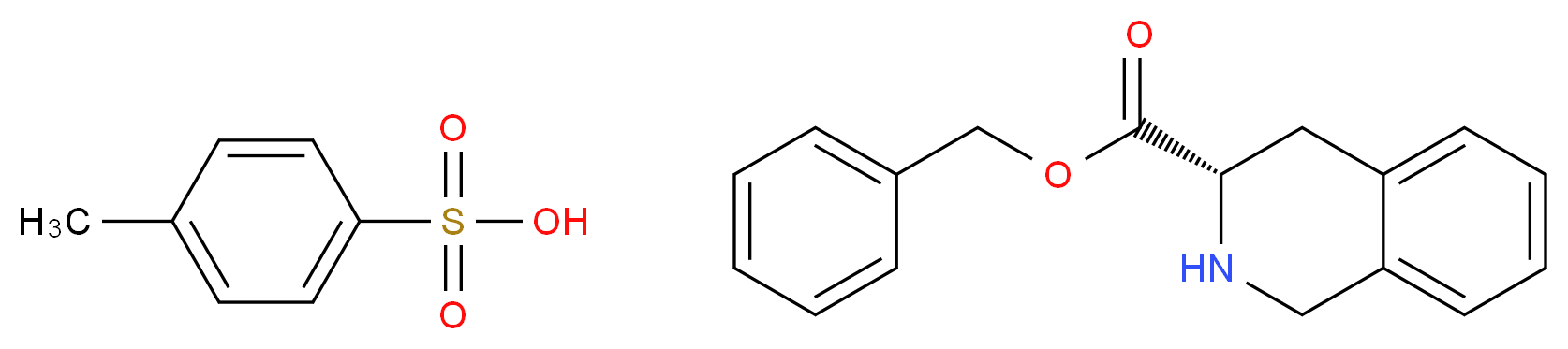 Benzyl (S)-(-)-1,2,3,4-tetrahydro-3-isoquinolinecarboxylate p-toluenesulfonic acid salt_Molecular_structure_CAS_77497-97-3)