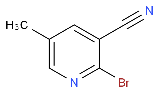 2-Bromo-5-methylnicotinonitrile_Molecular_structure_CAS_65996-18-1)