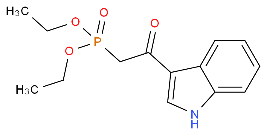 Diethyl [2-(indol-3-yl)-2-oxoethyl]phosphonate_Molecular_structure_CAS_850231-86-6)