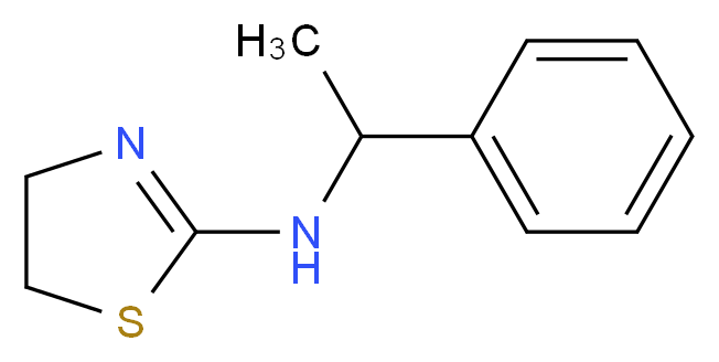 (4,5-Dihydro-thiazol-2-yl)-(1-phenyl-ethyl)-amine_Molecular_structure_CAS_)