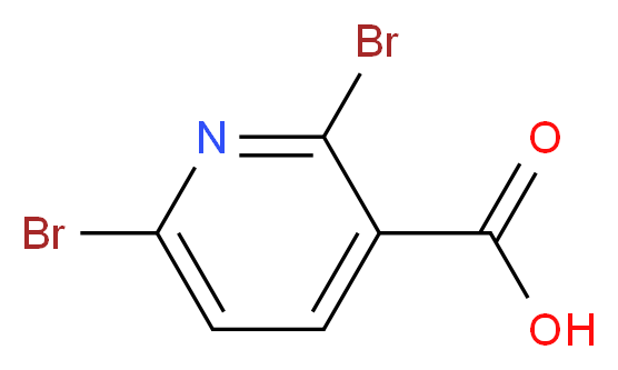 2,6-Dibromopyridine-3-carboxylic acid_Molecular_structure_CAS_55304-85-3)