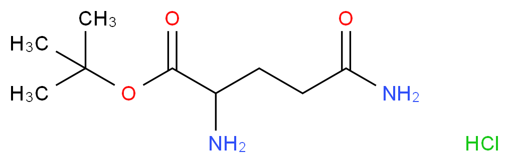 L-Glutamine t-butyl ester hydrochloride_Molecular_structure_CAS_39741-62-3)