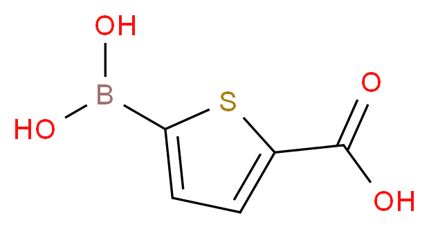 2-Carboxythiophene-5-boronic acid_Molecular_structure_CAS_465515-31-5)