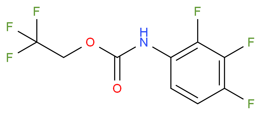 2,2,2-trifluoroethyl 2,3,4-trifluorophenylcarbamate_Molecular_structure_CAS_)