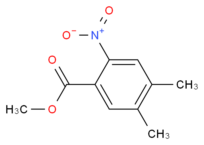 Methyl 4,5-dimethyl-2-nitrobenzoate_Molecular_structure_CAS_90922-74-0)