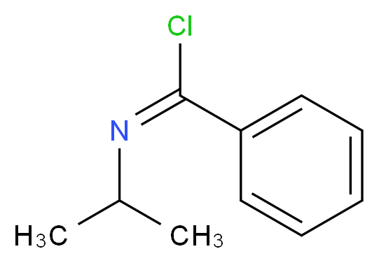 N-isopropylbenzenecarboximidoyl chloride_Molecular_structure_CAS_6620-80-0)