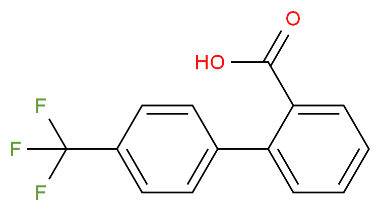 4′-(Trifluoromethyl)-2-biphenylcarboxylic acid_Molecular_structure_CAS_84392-17-6)