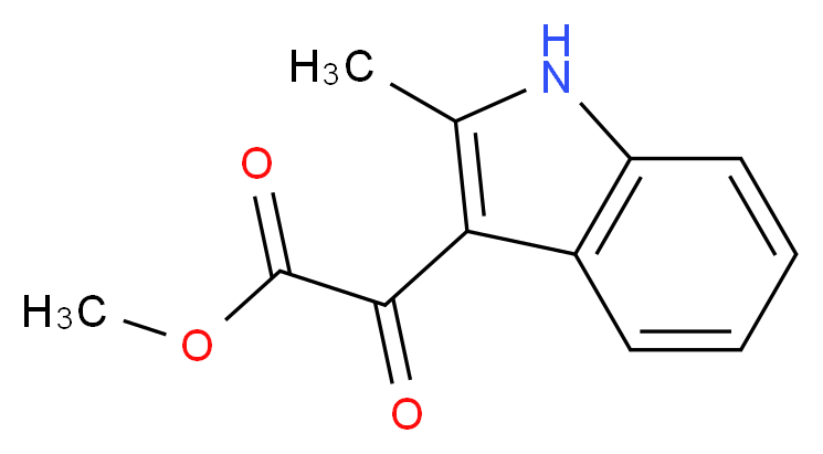 methyl (2-methyl-1H-indol-3-yl)(oxo)acetate_Molecular_structure_CAS_62995-59-9)