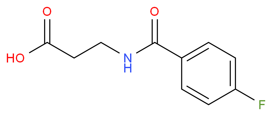 3-[(4-fluorophenyl)formamido]propanoic acid_Molecular_structure_CAS_)