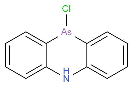 CHLOROPHENARSAZENE_Molecular_structure_CAS_)