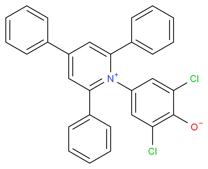 2,6-Dichloro-4-(2,4,6-triphenyl-1-pyridinio)phenolate_Molecular_structure_CAS_121792-58-3)